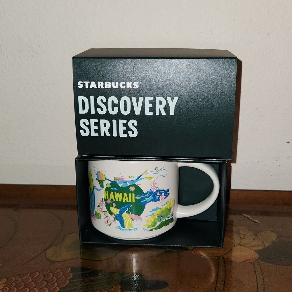 Starbucks Hawaii Discovery Series 14 oz. Coffee Cup Mug NWT